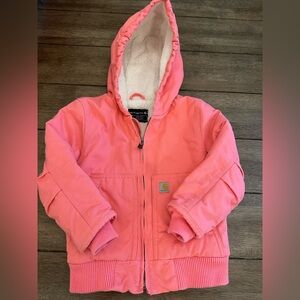 Carhartt Kid's Canvas Insulated Hooded Jacket